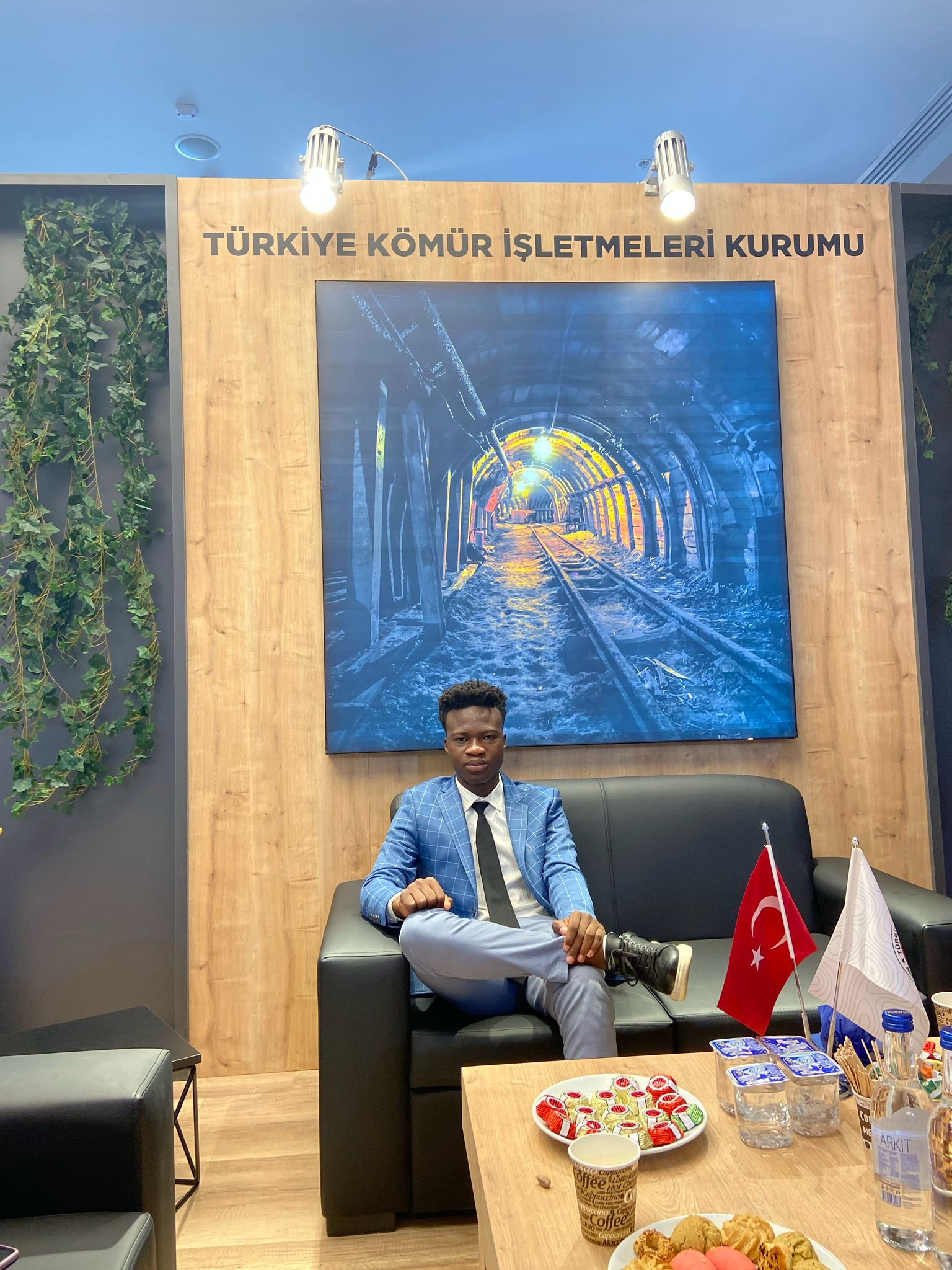 TKİ Turkish Coal and Mining Enterprises booth visit