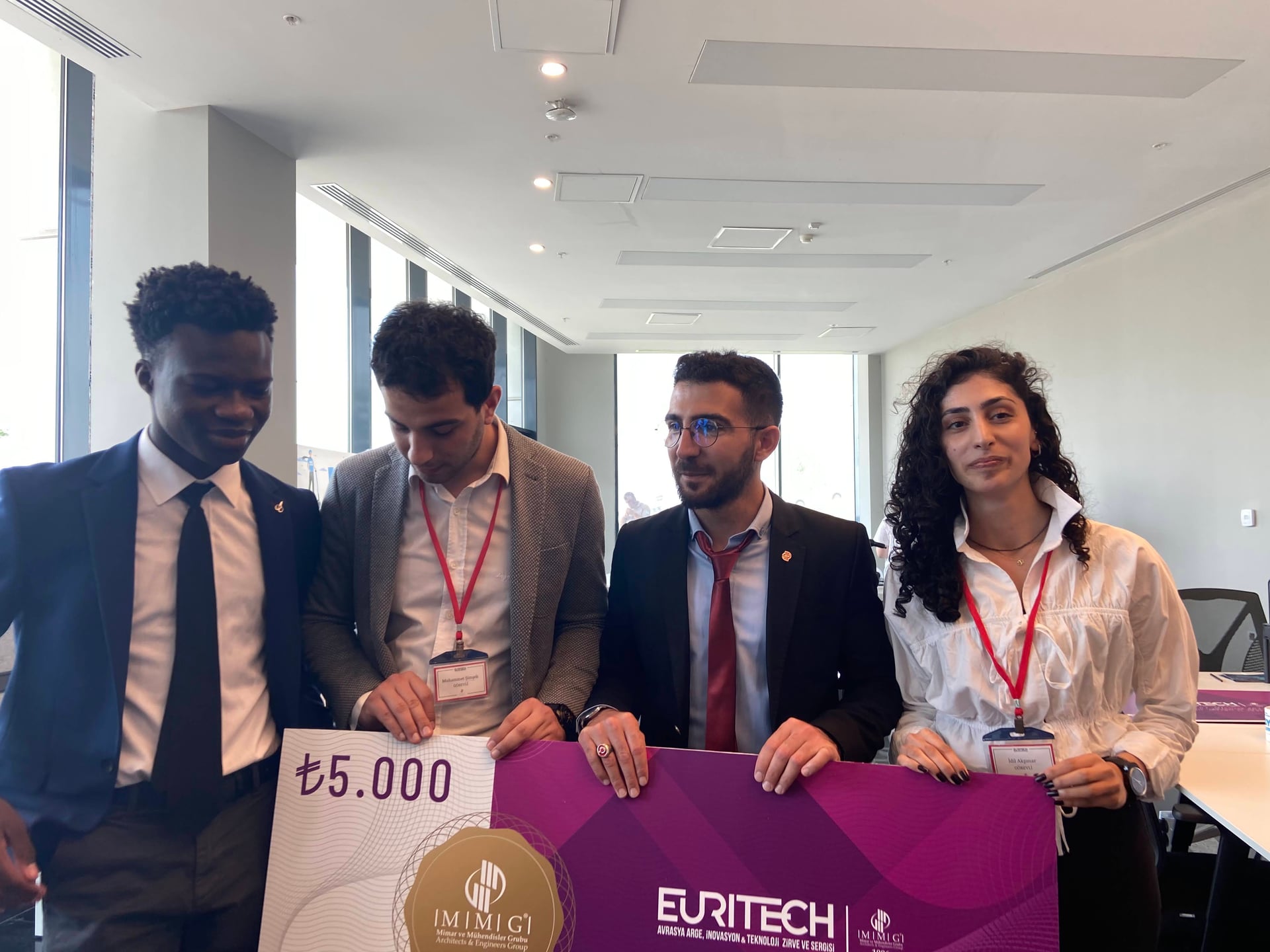 Euritech prize ceremony